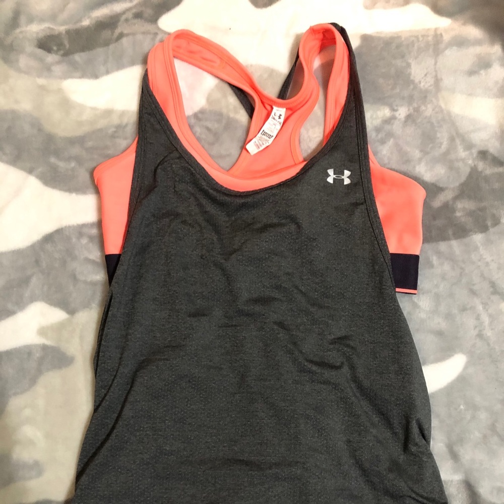 UA tank with built in bra
